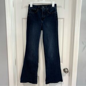 LC Lauren Conrad Dark Indigo Flare Jeans